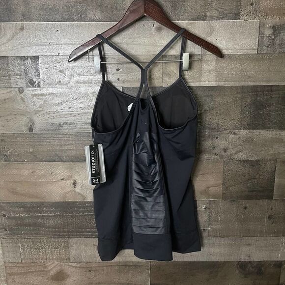 NWT Under Armour Studiolux Noir Tank Large - Picture 2 of 2